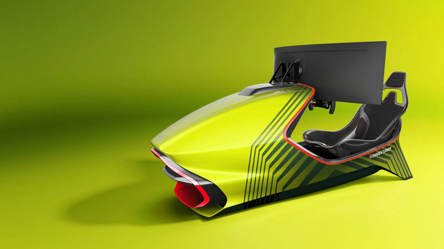 Aston Martin and Curv Racing Simulators [</strong><em>present the AMR-C01-R]</em>