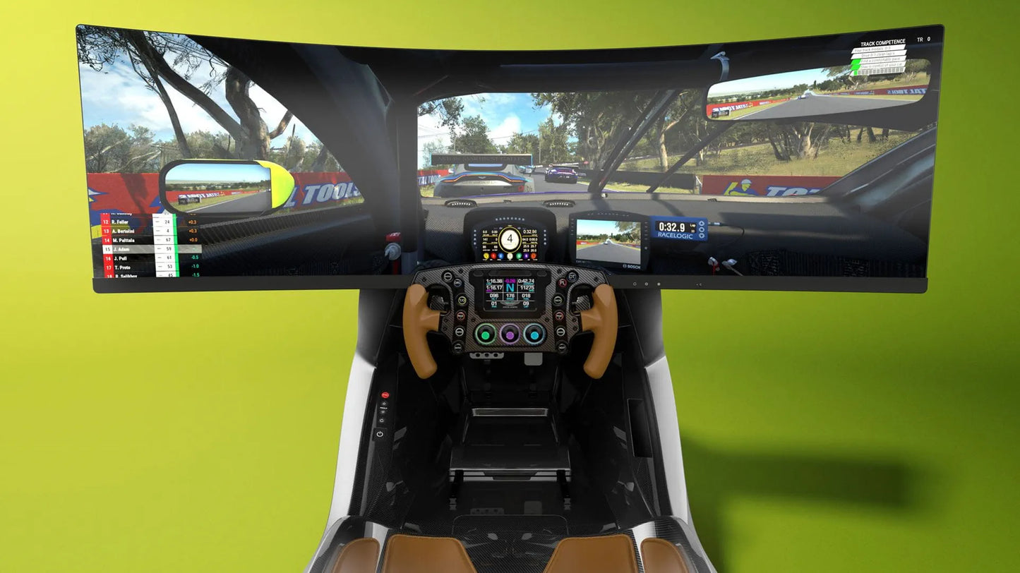 Aston Martin and Curv Racing Simulators [</strong><em>present the AMR-C01-R]</em>